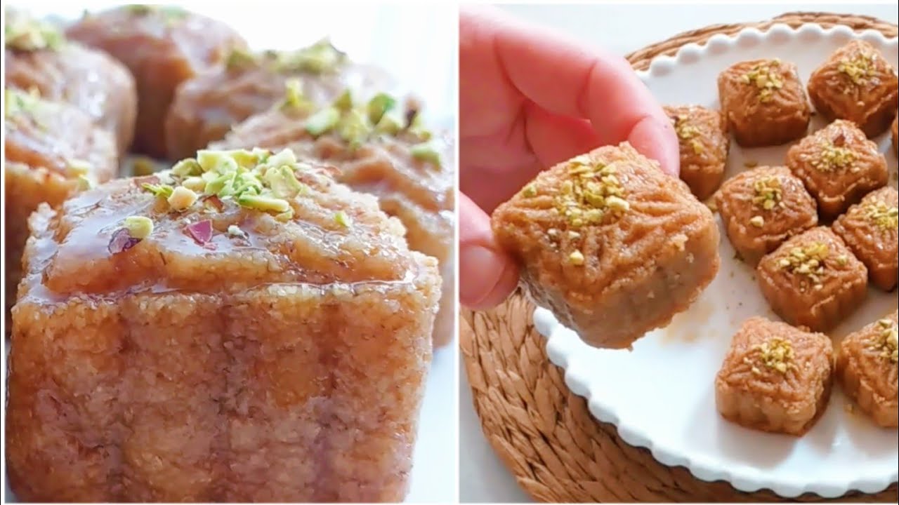 حلويات العيد🌙مقروط الكوشة بدقيق القمح الكامل معسل بعسل التمر الطبيعي