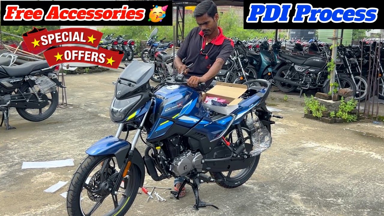 New Hero Glamour X 125 Full PDI Process With All Accessories || On road Price || New Glamour X 125