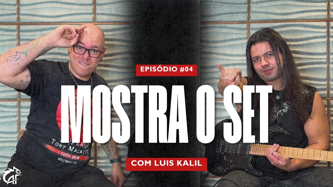 MOSTRA O SET – LUIS KALIL (Red Devil Vortex, Tony McAlpine)