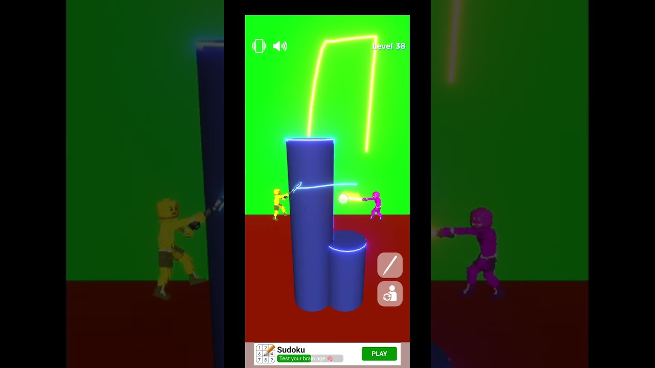 戦うゲーム楽しかった！#スマホ #おもしろ 