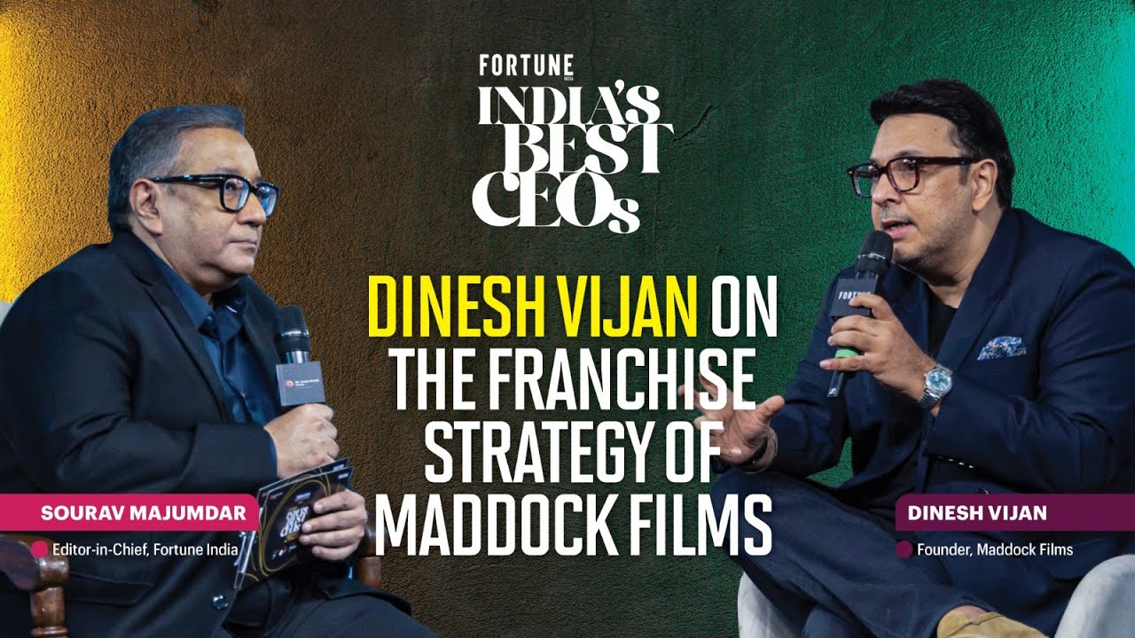 Fortune India's Best CEOs 2025 | Dinesh Vijan on the franchise strategy of Maddock Films