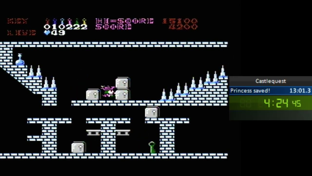 Castlequest in 12:53 (New World Record)