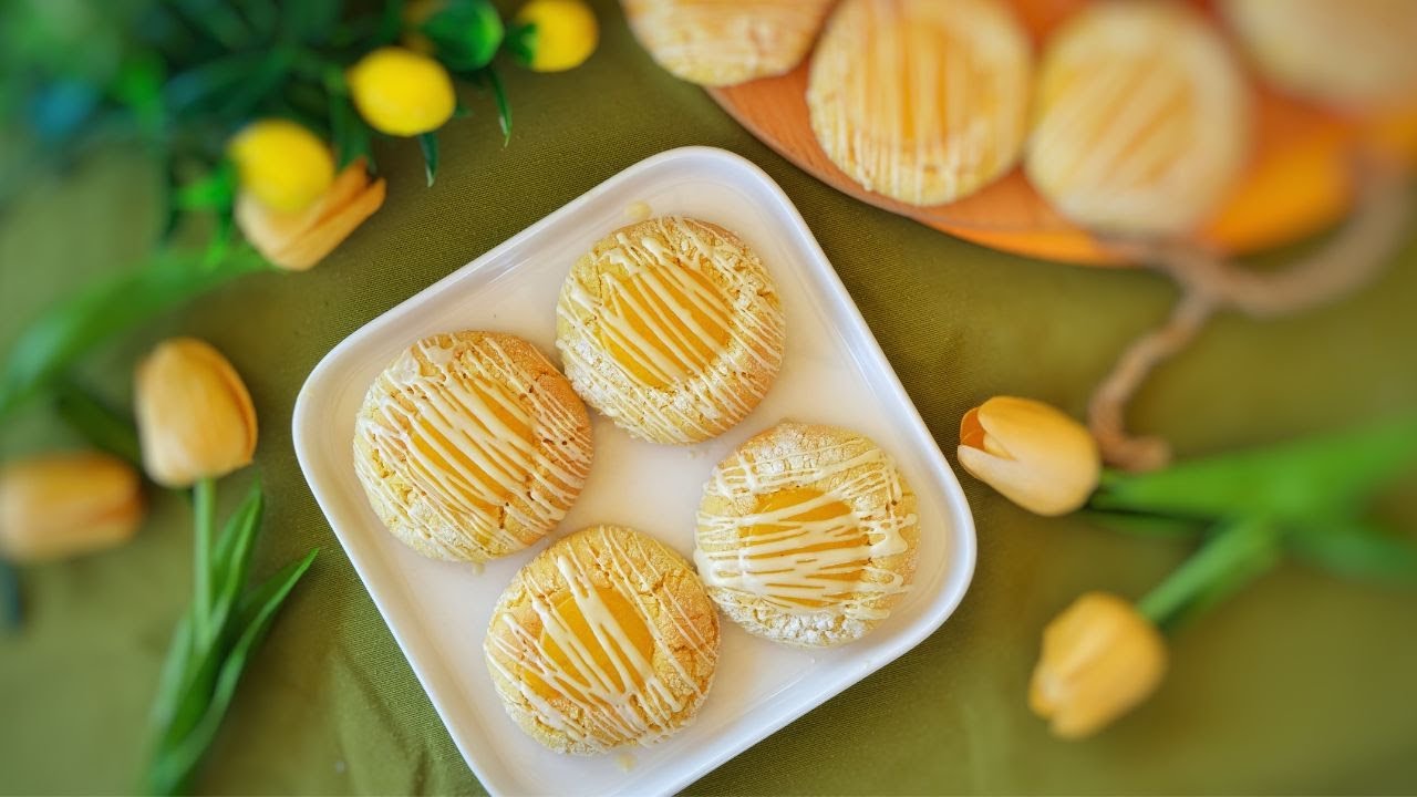 Kokusuyla aklınızı başınızdan alacak‼️ Nefis Beyaz çikolatalı limonlu Kurabiye tarifi ✅