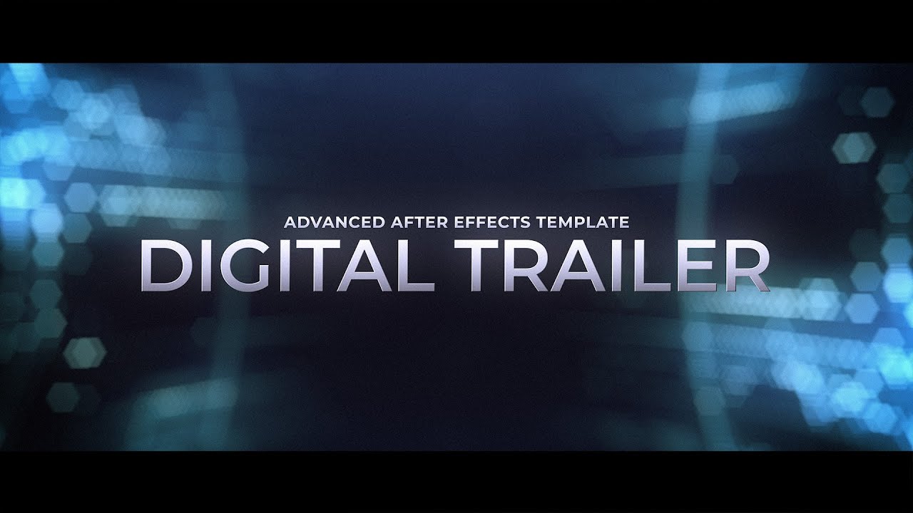 Digital Technology Trailer Teaser (AE Template)