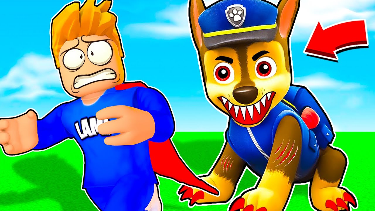 AUSBRUCH aus PAW PATROL TURM! (Roblox)