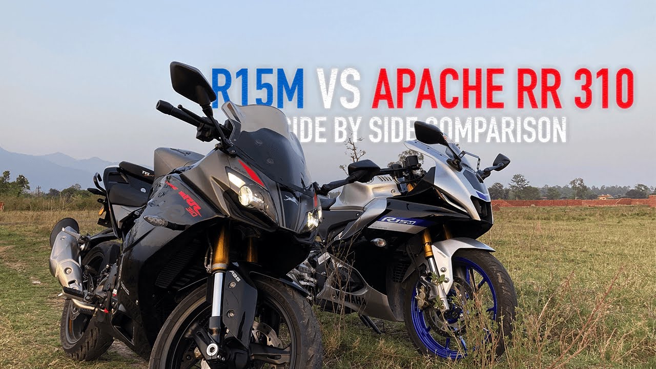 R15M vs APACHE RR 310 - Side By Side Comparison | Frosting