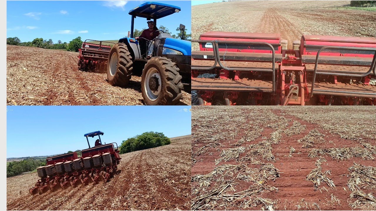 🚜🚨PLANTIO DE SOJA, E VEIO CHUVA FORTE E LAVOU A ROÇA, MAIS DEUS É MAIS 🙏🚜🚨