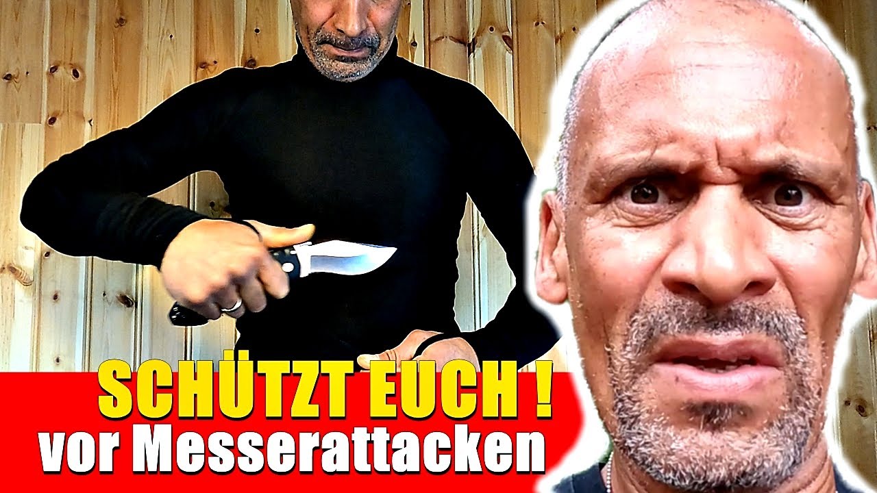 Schützt euch vor Messerattacken !