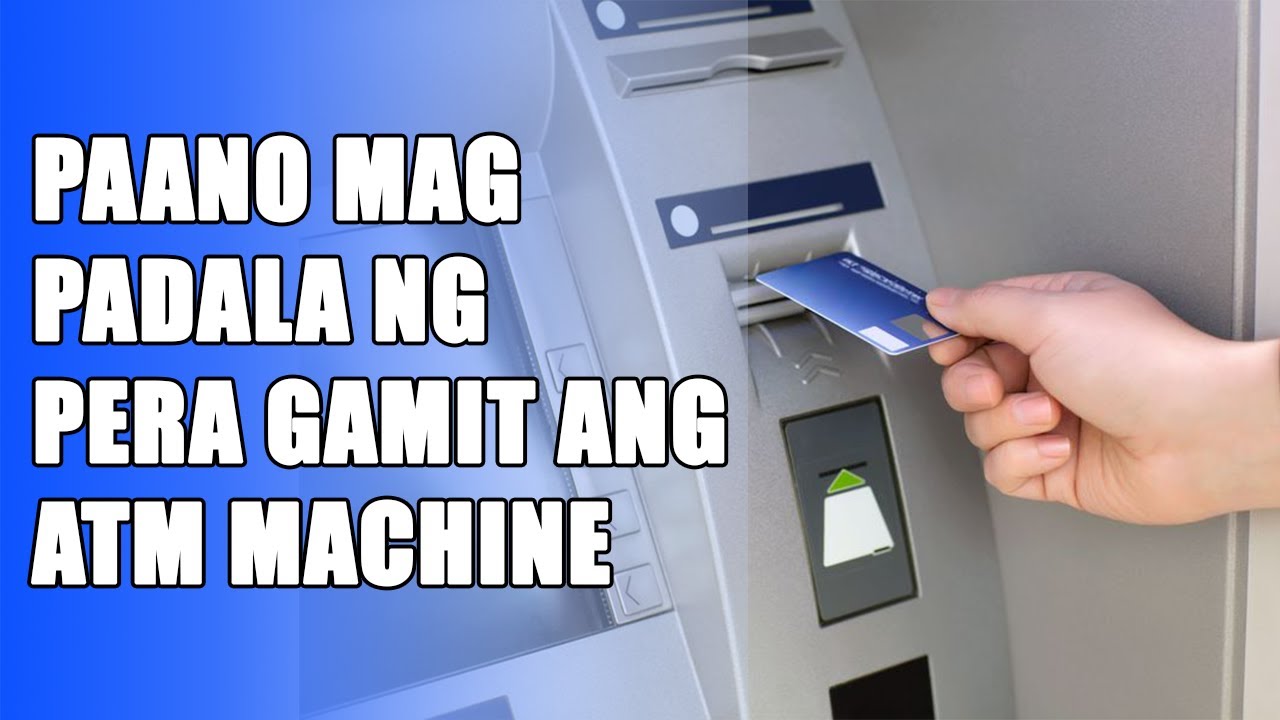 PAANO MAG PADALA GAMIT ANG ATM MACHINE DITO SA SA SAUDI PAPUNTANG PINAS