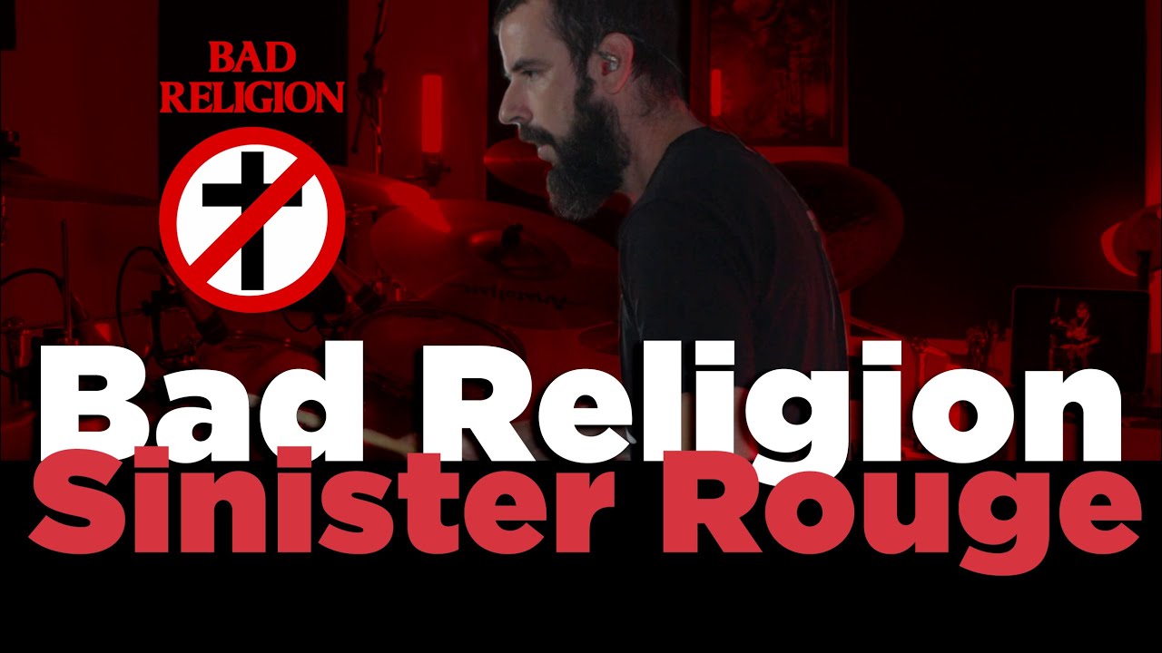 Bad Religion - Sinister Rouge - Drum Cover By Amilton Garcia (1 Take)