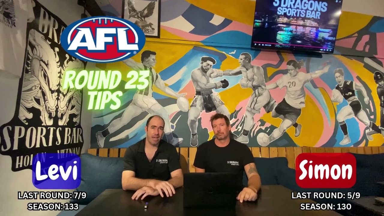 AFL - Round 23 Tips 2026