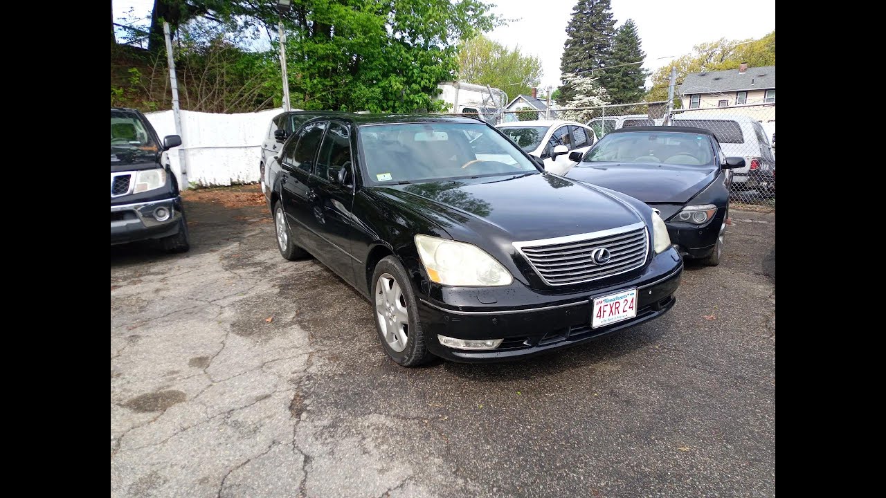 2006 Lexus LS 430 has some kind of coolant leak form the vehicle