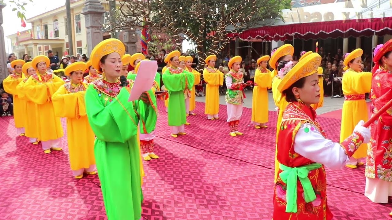 lễ dâng hương đồng niên nữ 1975 khu Hòa đình ngày 07/ 01: tức ngày 16/02/2024