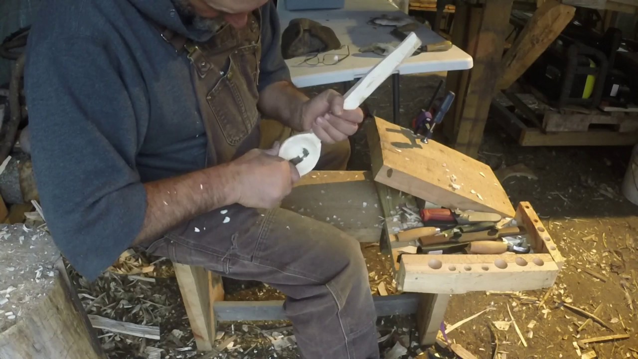 SPOON CARVING     RAINY DAY