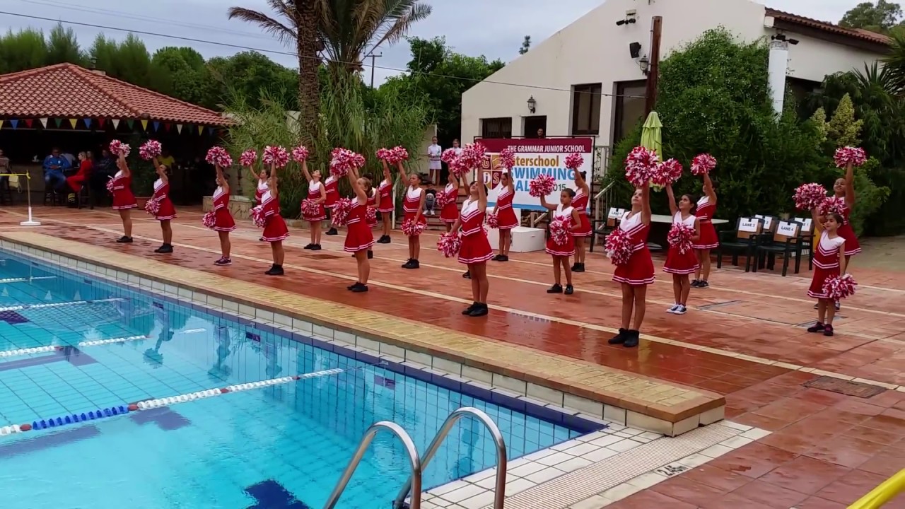 Grammar Junior School cheerleaders