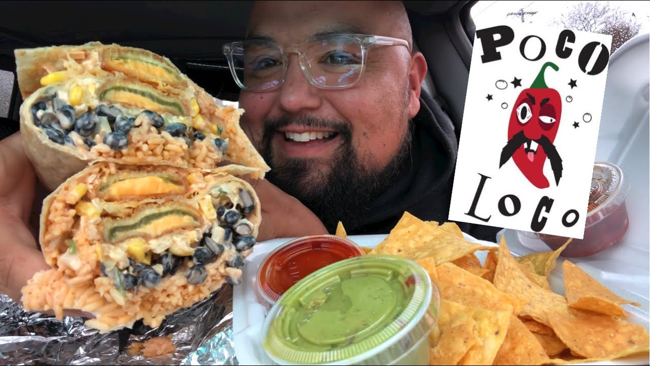 Stuffed Jalapeño Popper Burrito 🌯 POCO LOCO in Cranston, RI #LocalLove