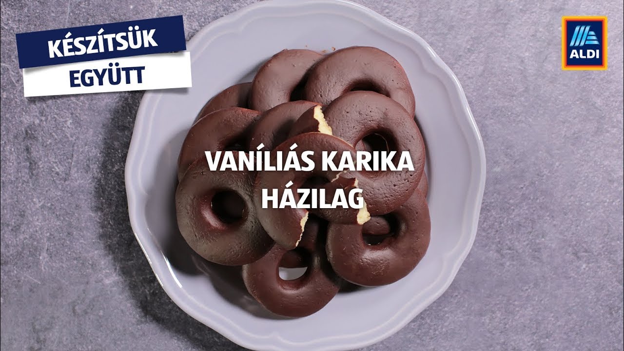 Vaníliás karika házilag
