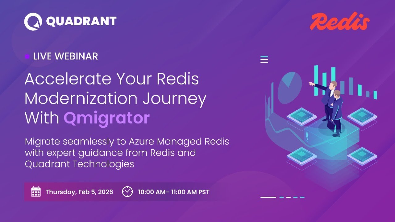 Live Webinar Accelerate Your Redis Modernization Journey with QMigrator