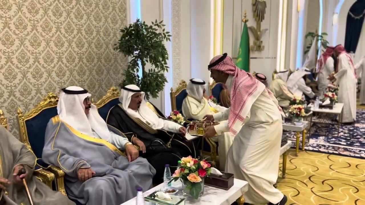 دعوه عشاء لشيخ عبدالكريم مشعان الفيصل الجربا