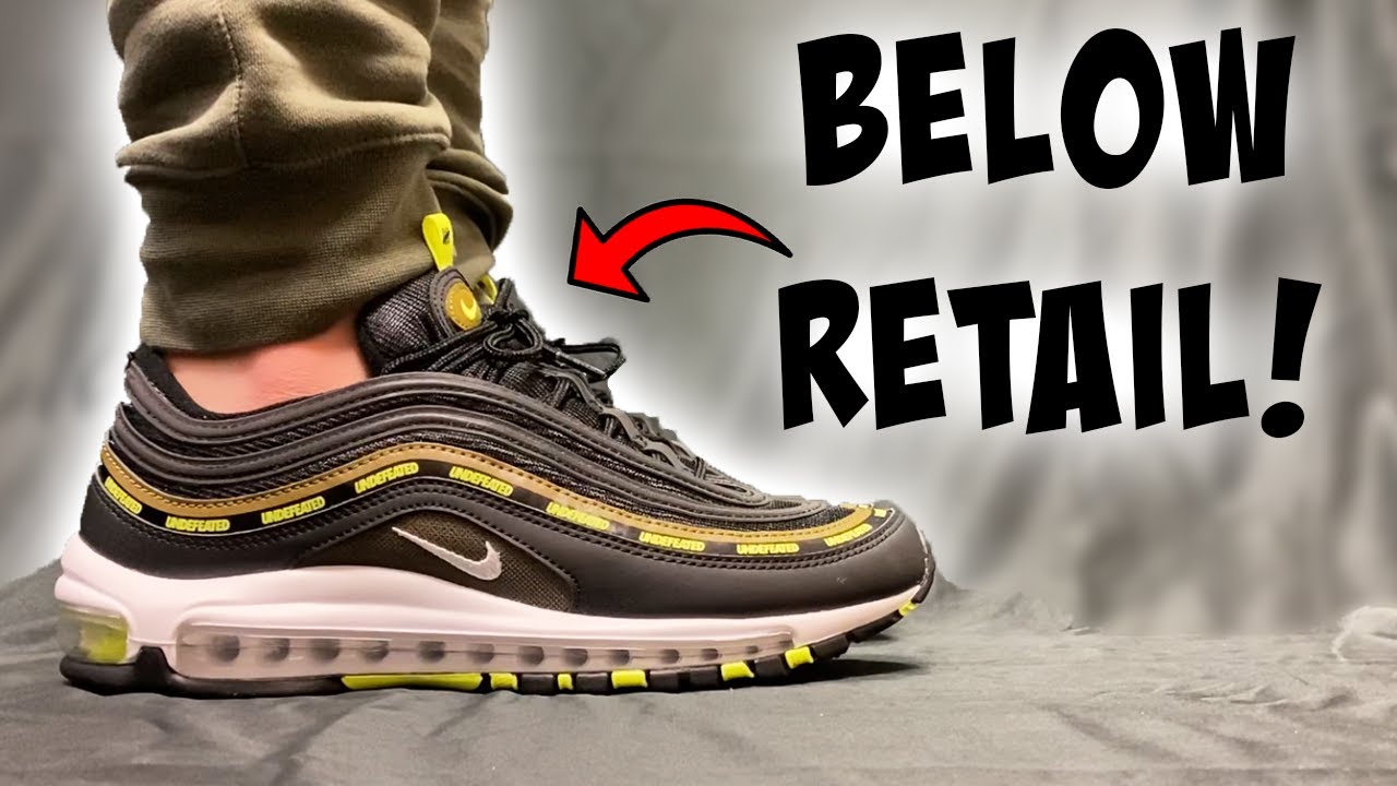The BEST Under Retail Sneaker Collaboration? Undefeated Air Max 97 Neon ON FEET!