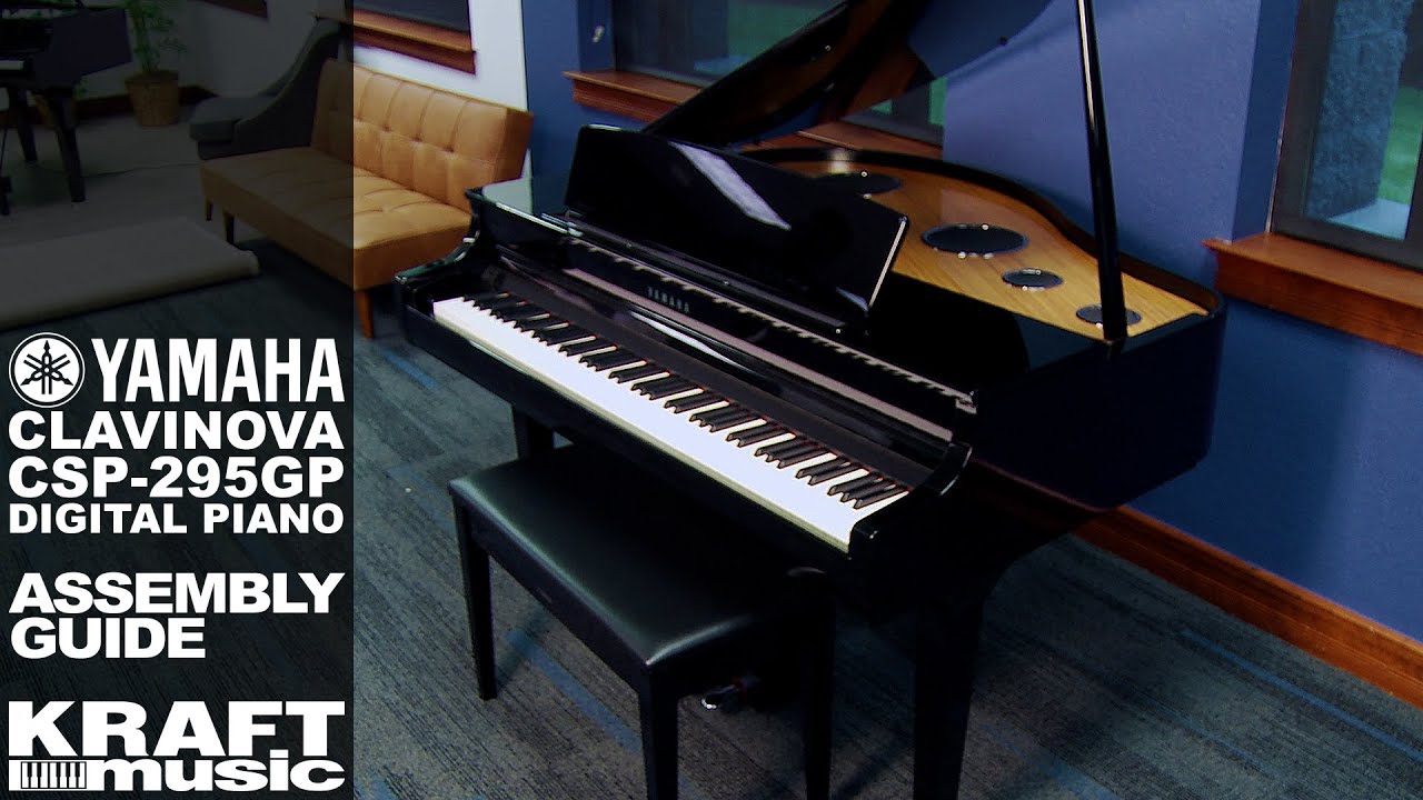 Yamaha Clavinova CSP-295GP - Assembly Guide