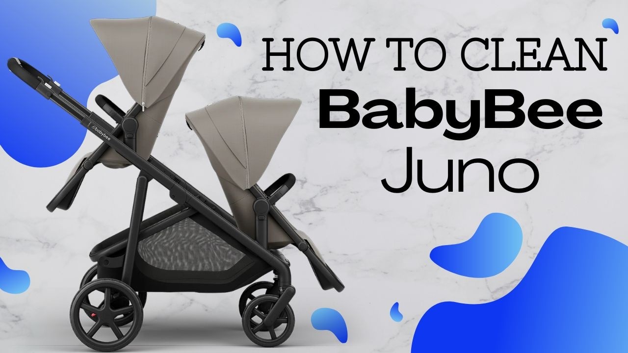 How to Wash a Babybee Juno Pram | Remove & Clean Fabrics