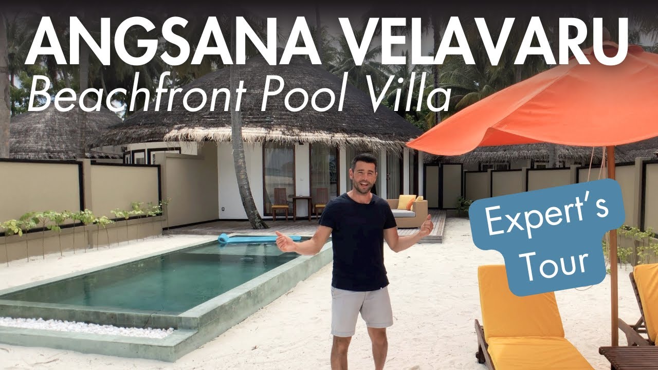 🏝️ Angsana Velavaru: Your Dream Beachfront Infinity Pool Villa in the Maldives! (Full Tour)