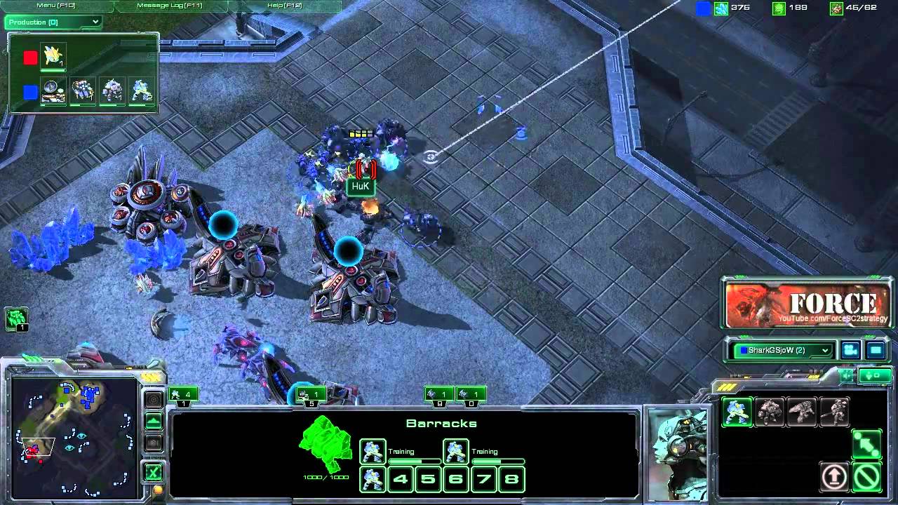 StarCraft 2 - [T] 2 Barracks FE With Early Pressure - Strategy