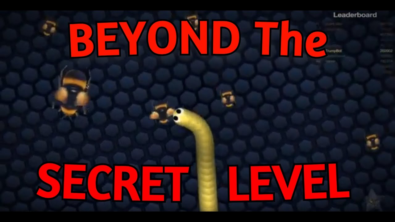 BEYOND The Slither.io Secret Level....