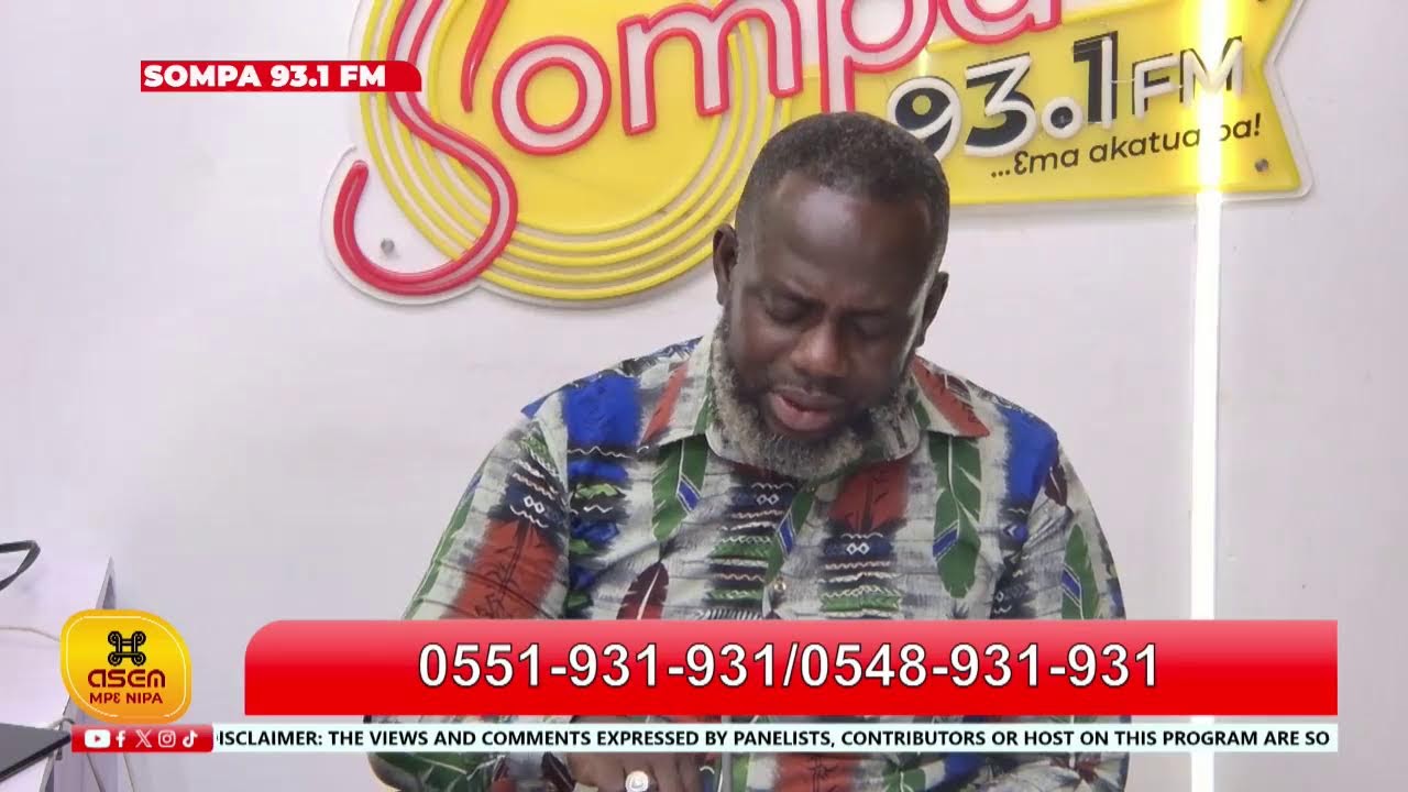 ASEM MPE NIPA WITH OSEI YAW OFORISUO ABOAGYE LIVE ON SOMPA 93.1FM/TV || 19/02/26