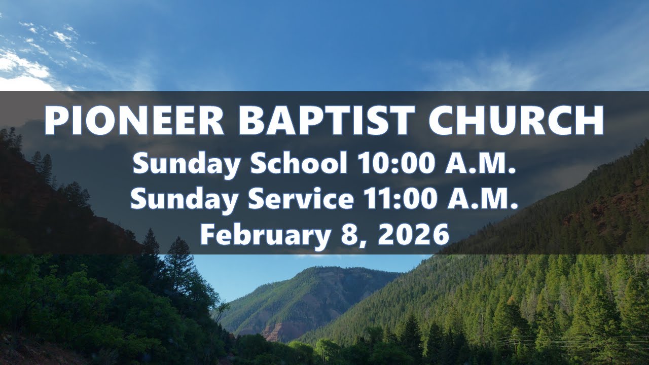 Sunday Morning Service 2/8/2026 @ 10 AM