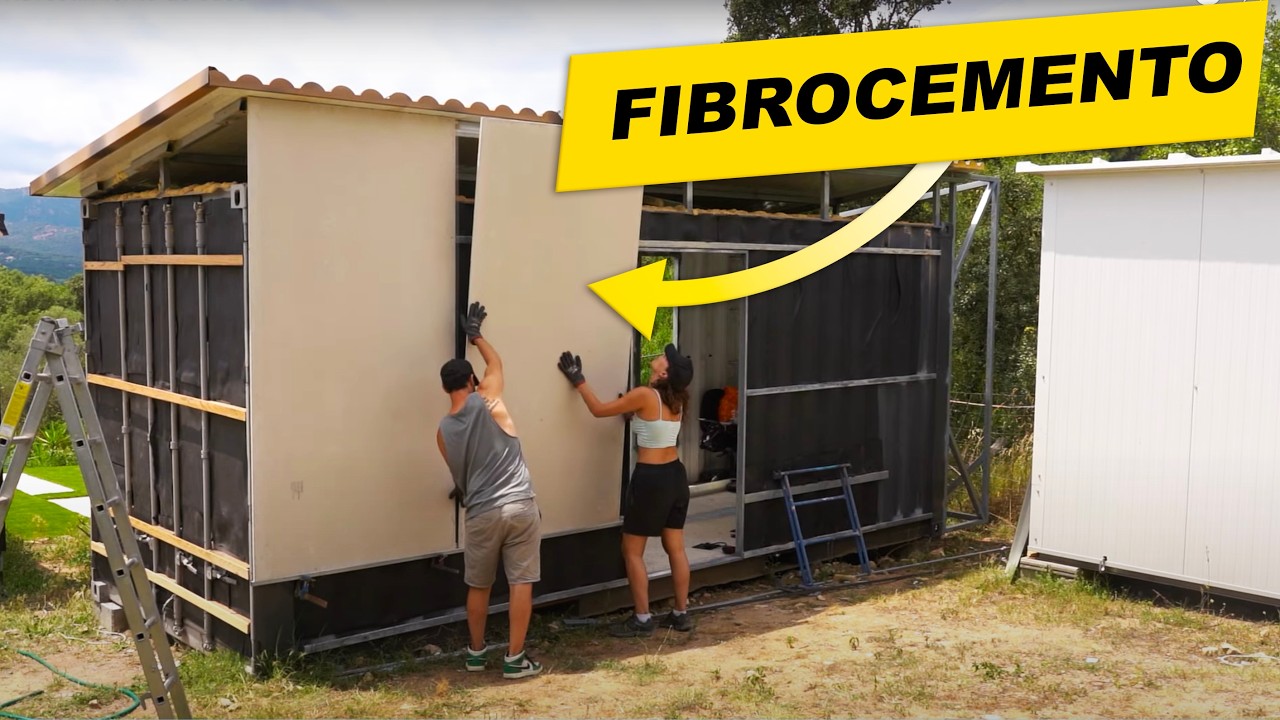 Este Material SECRETO a convertido un Contenedor Marítimo en una Casa 🤩