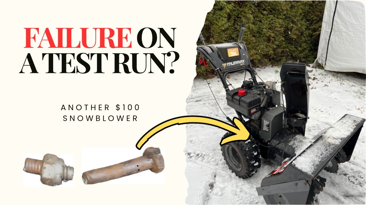 Broke it before I bought it | Murray 10HP 29