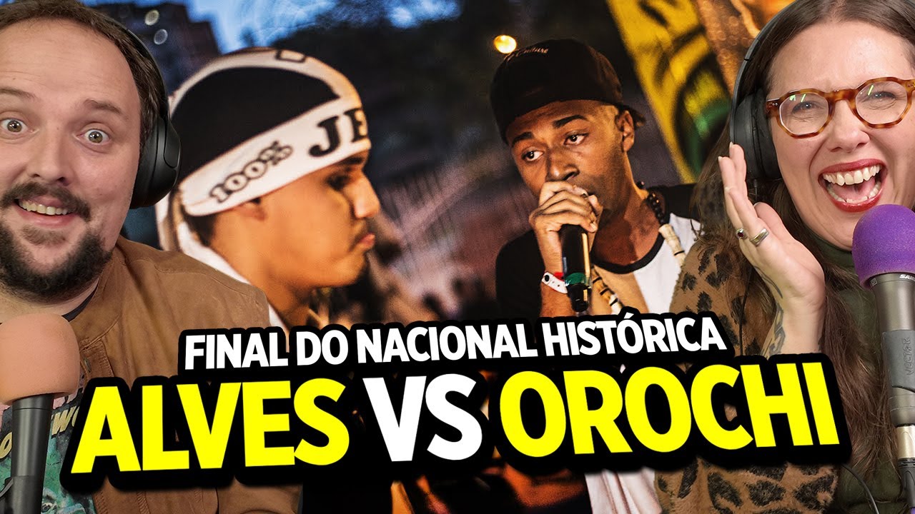Alves (DF) vs Orochi (RJ) - (Final) Duelo de MCs Nacional 2015 - 22/11/15 - CASAL REACT