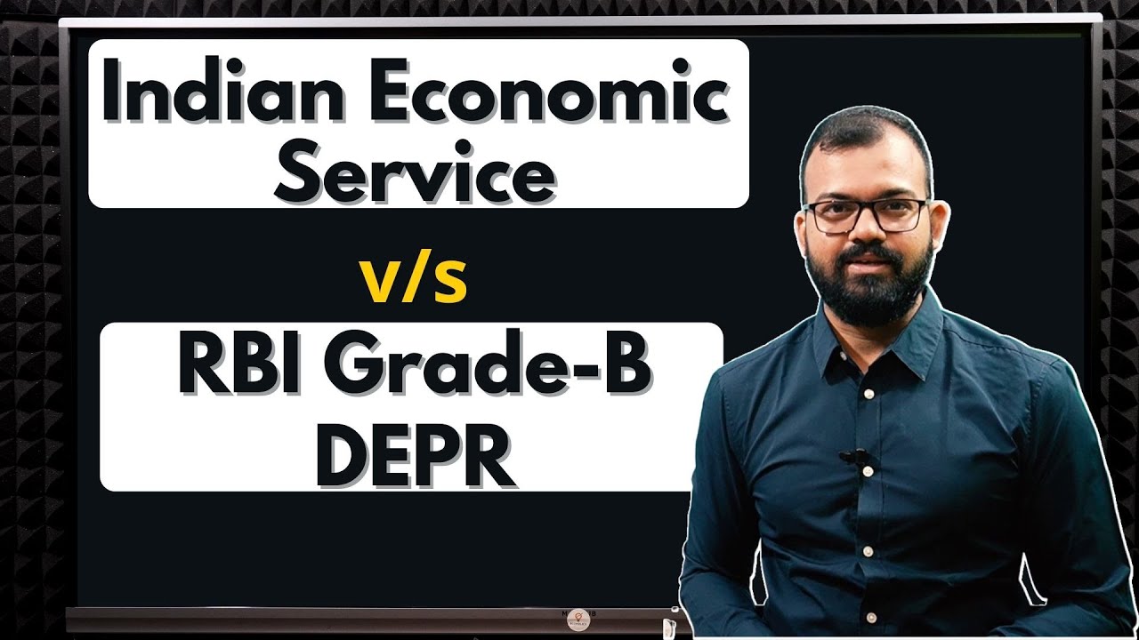 How Indian Economic Service is Different from RBI Grade-B DEPR? Sanat Sir | Ecoholics