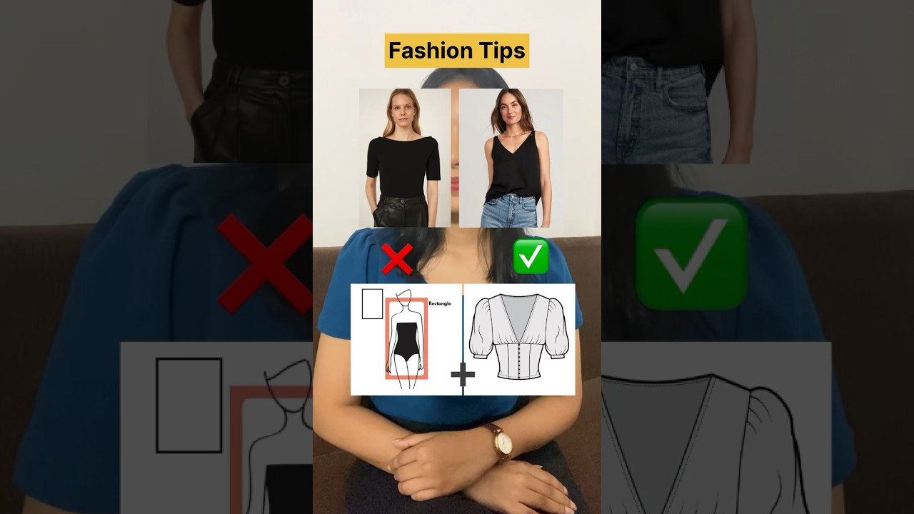 ◻️Styling✨Rectangle Body Shape✨  #bodyshape #imageconsultantindia #personalstylist #elegantoutfits