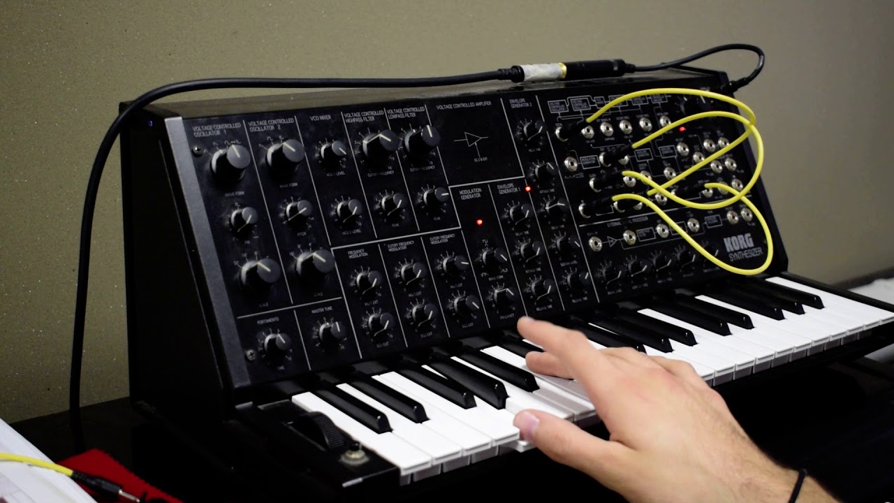 Korg MS-20 S&H Demo