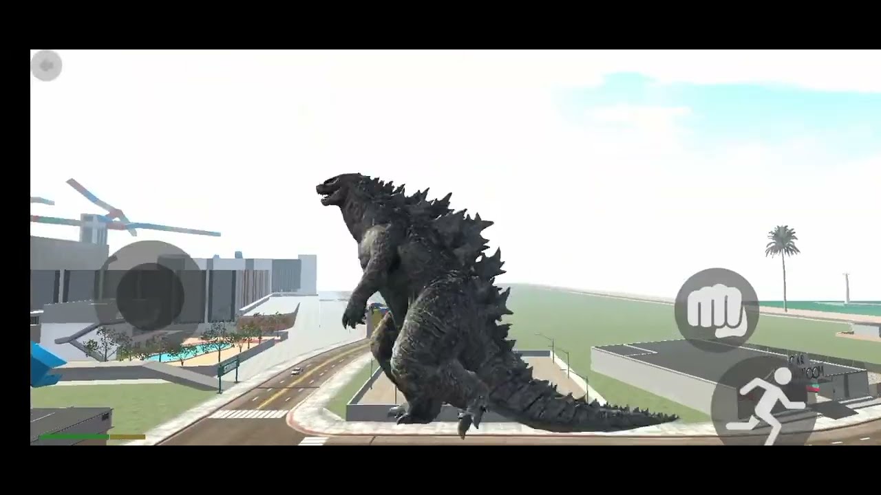 Superman vs Godzilla  in indian bikes driving 3d #games #gaming #indianbikesdriving3d
