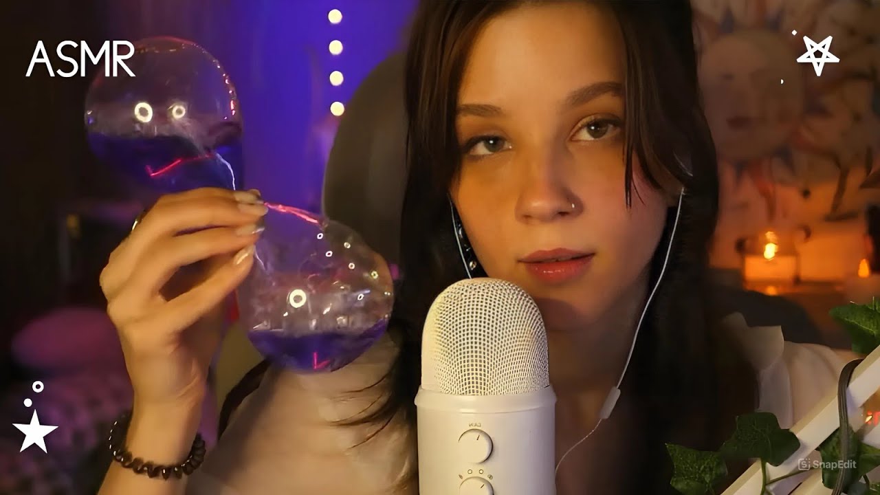 ASMR Колбочки, Кисточки, Слайм, Мурчание, Поцелуи и др. / Mar1oASMR