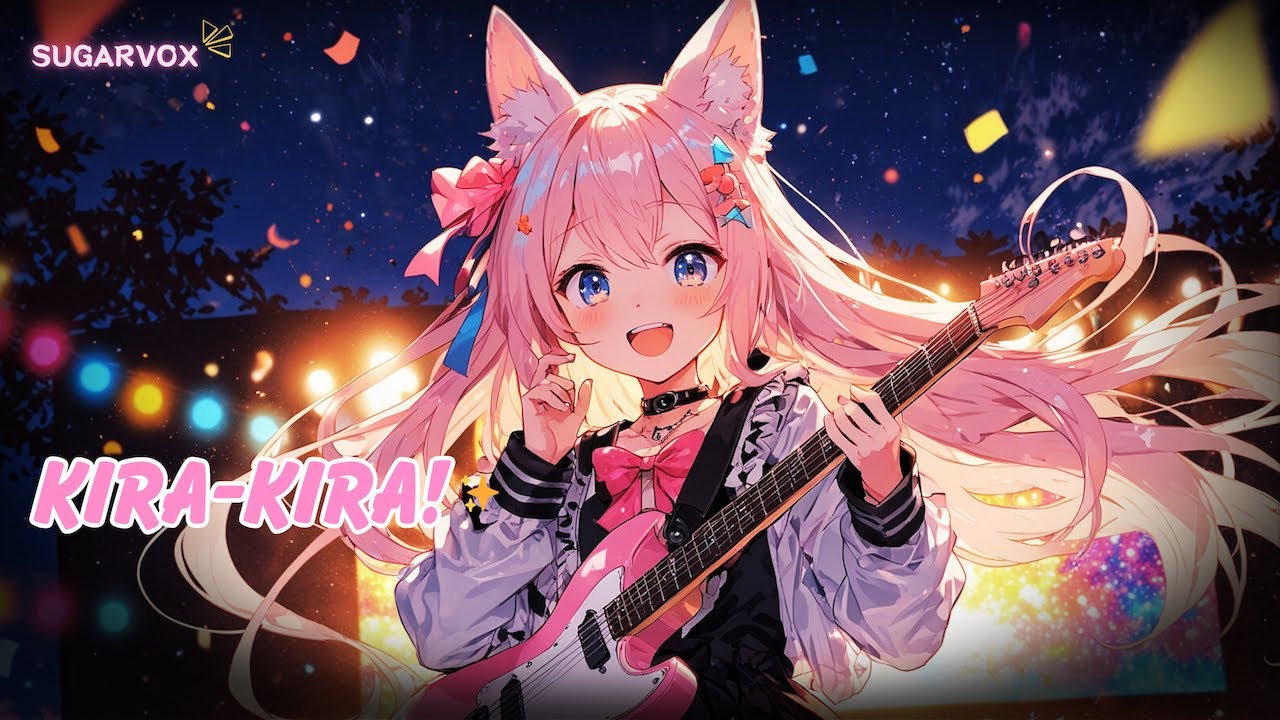 Kira‑Kira Overdrive – Cherry Rock ⚡ | Sugarvox