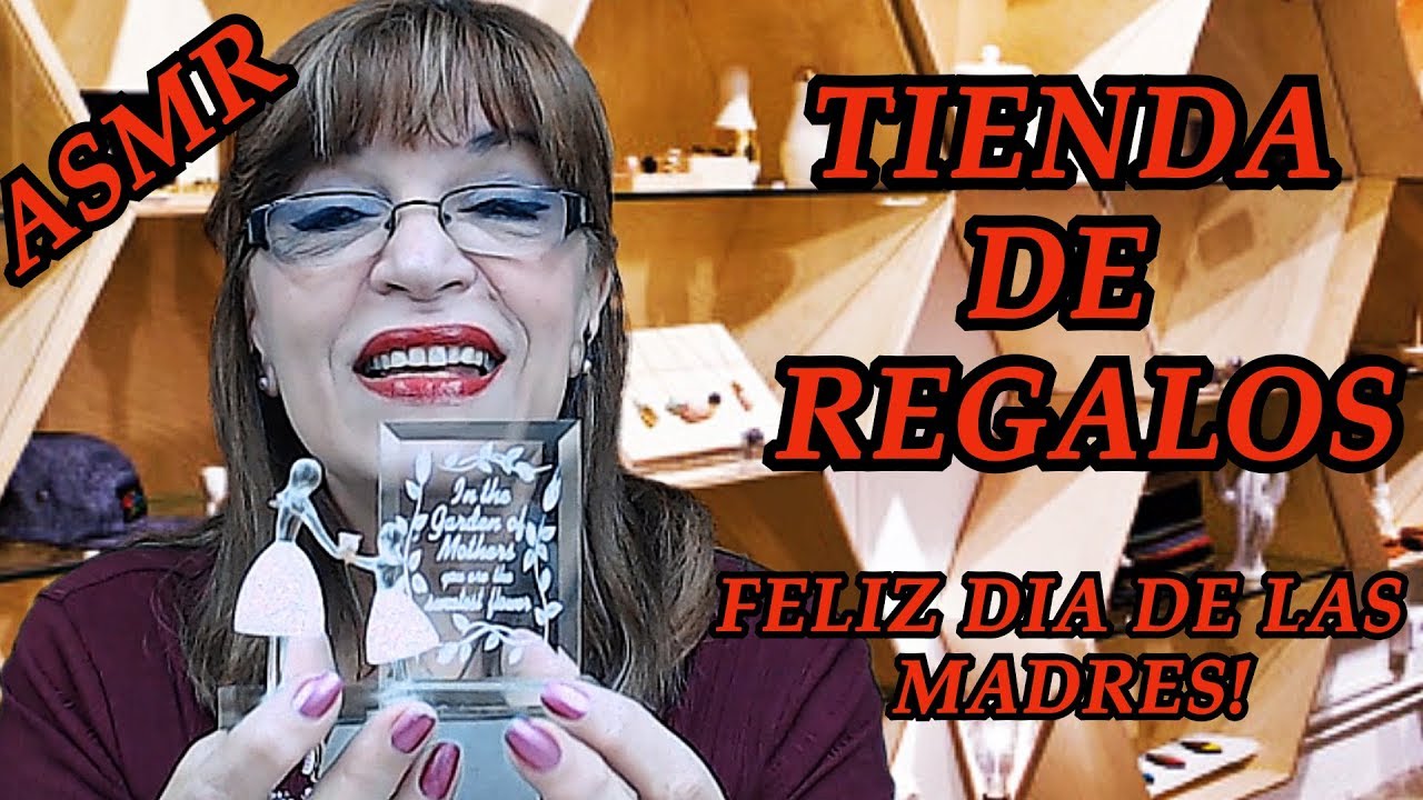 ASMR VENDEDORA de REGALOS para EL DIA DE LAS MADRES🎁EN ESPAÑOL-MOTHER'S DAY