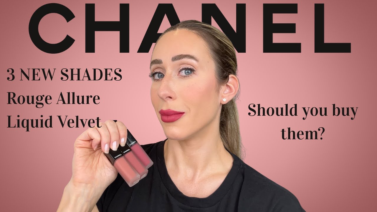 CHANEL ROUGE ALLURE LIQUID VELVET GETS 3 NEW FRESH SHADES!