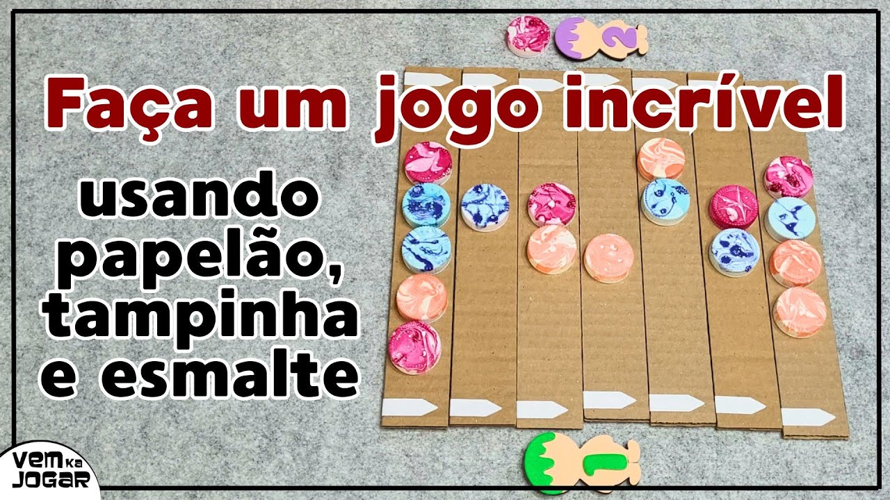 Descobri um jogo simples e viciante pra jogar em casa 👀 QENJ