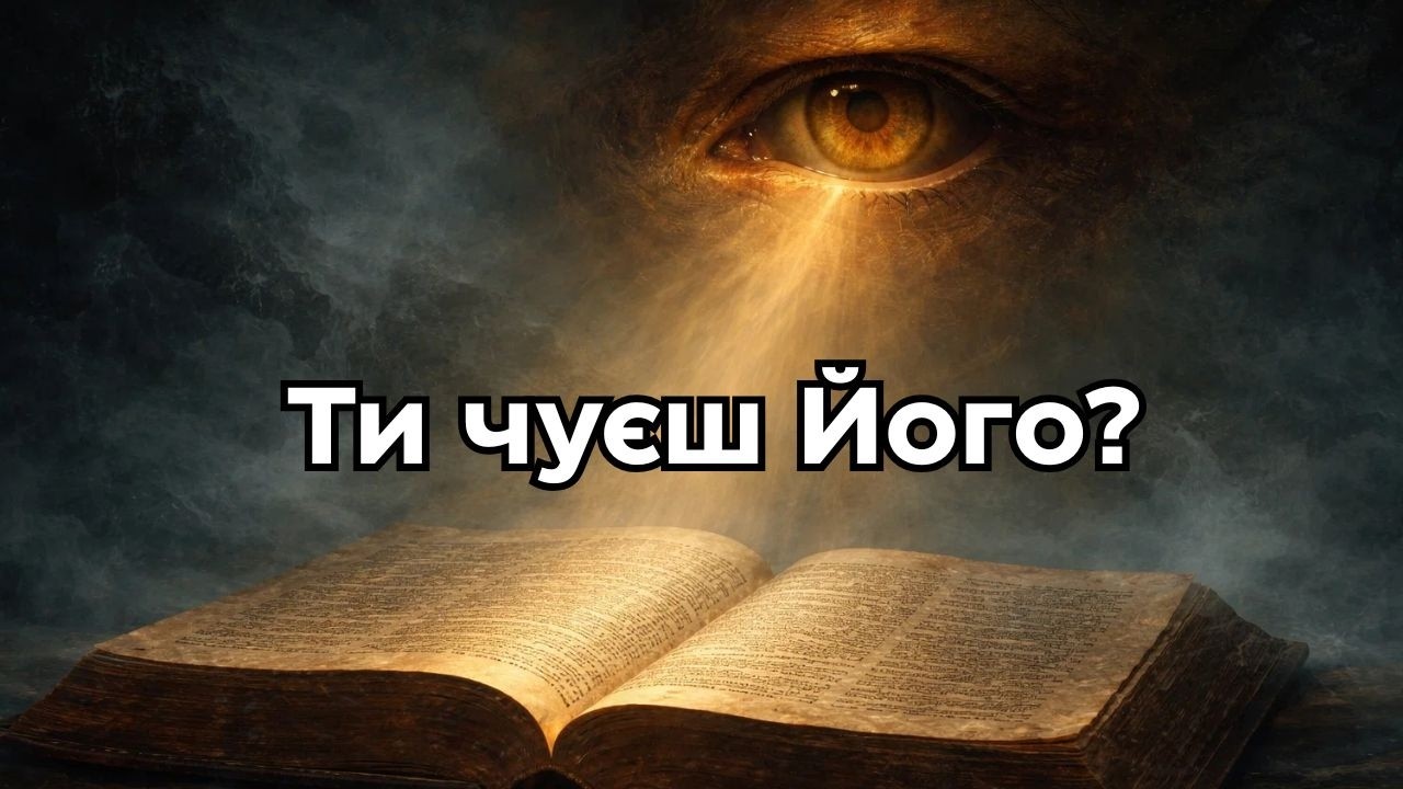 Як вивчати Біблію — і правельно чути, як говорить Бог!