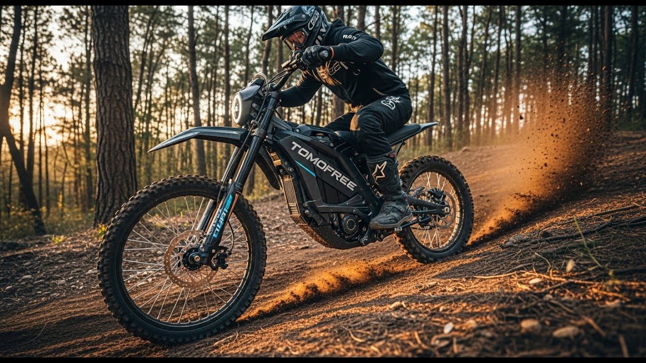 Tomofree 10,000W Electric Dirt Bike Review | 53MPH Electric Motorcycle Beast ⚡