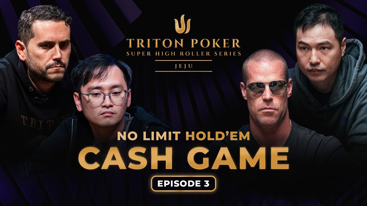 High-Stakes No-Limit Hold'em Cash Game | Triton Poker Jeju 2024 (Episode 3)