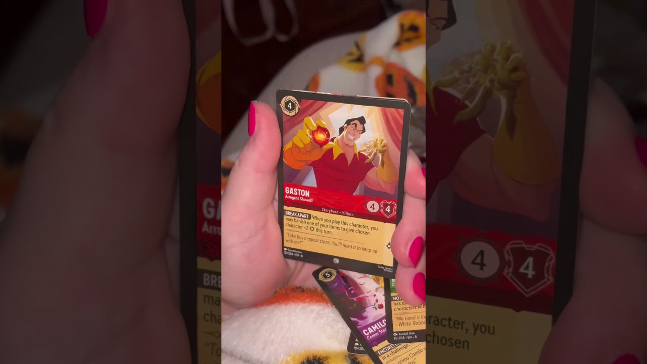 Disney Lorcana pack opening #disneylorcana