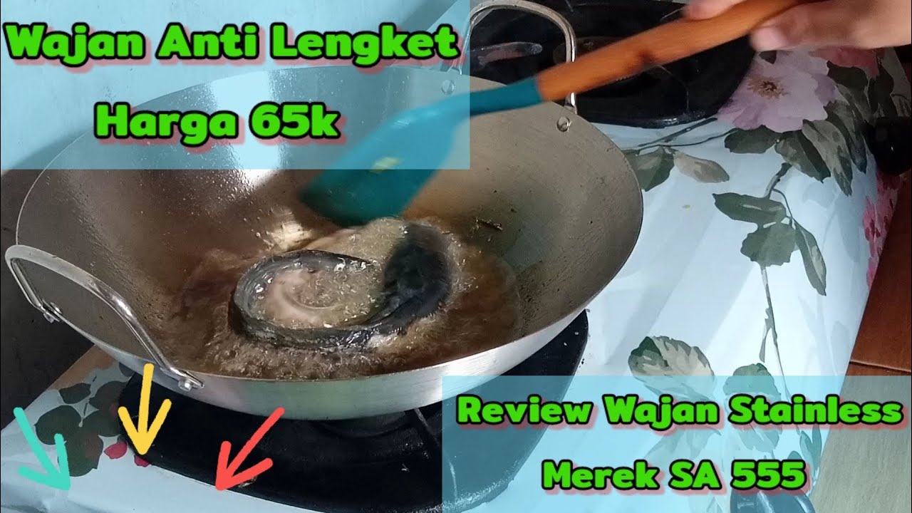 Review Wajan Stainless merek SA555