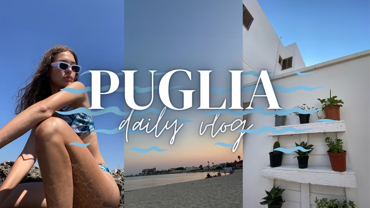 TRAVEL VLOG: PUGLIA, Torre Lapillo📍🌊 | vale♡