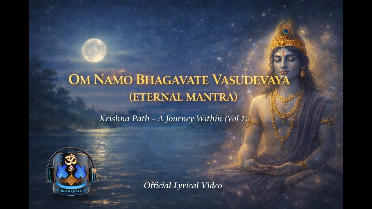 Om Namo Bhagavate Vasudevaya (Eternal Mantra) | Lyrical Video | Krishna Path Vol 1 | SDM Mantra